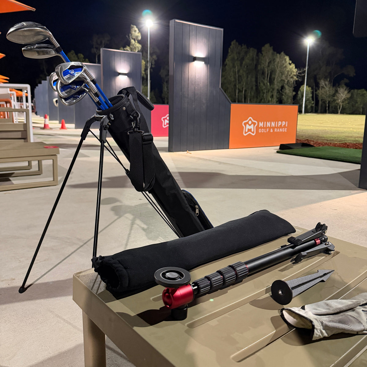 Anchr Golf Tripod