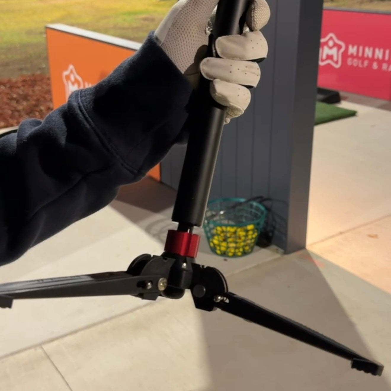 Anchr Golf Tripod