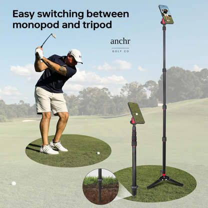 Anchr Golf Tripod